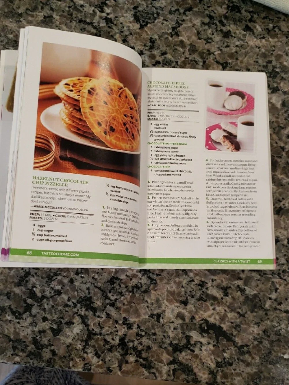 3/$20 Taste of Home Cookies Bars & More Cookbook
